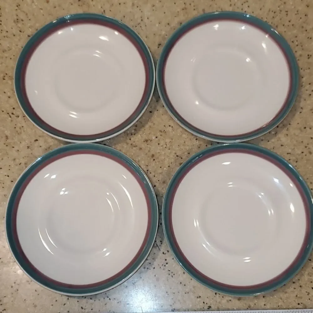 Pfaltzgraff Juniper Saucer Set of 4